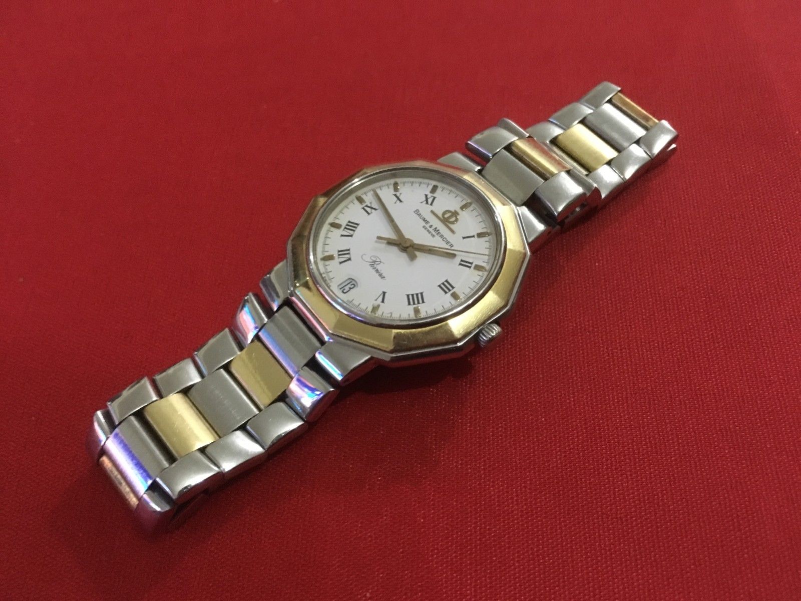 BAUME & MERCIER リビエラ5131.038 Baume & Mercier Riviera 5131.038 Unisex Watch in 18K