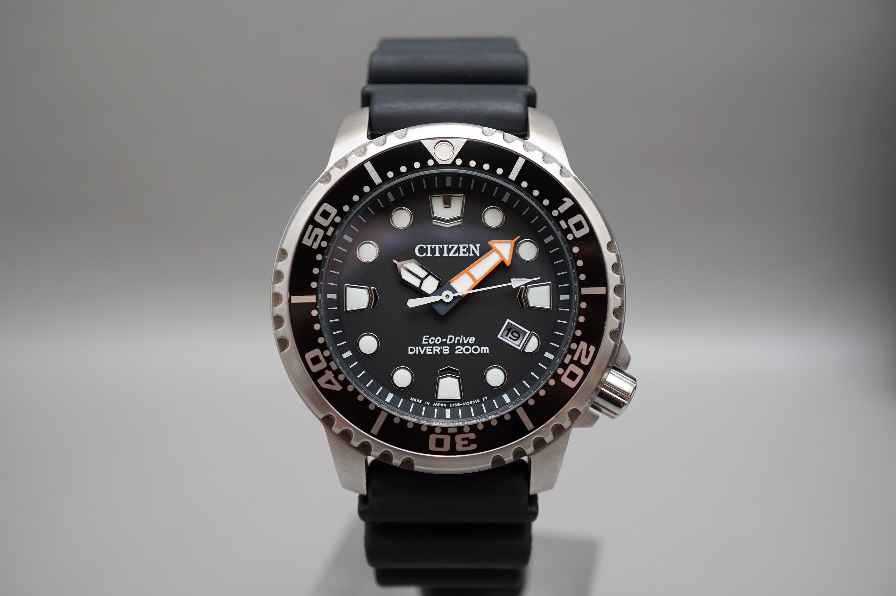 WTS] Citizen Promaster E168-S126126 Black Dial Eco-Drive Divers
