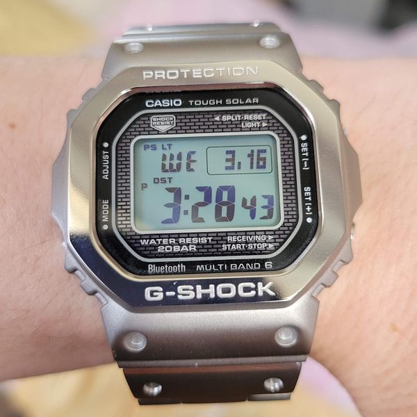 [WTS] Titanium bracelet and bezel for G-Shock GMWB5000 Series | WatchCharts