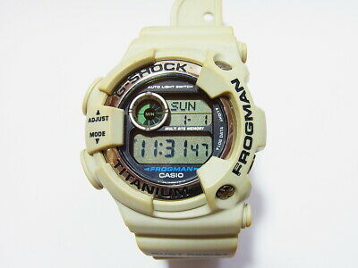 G-Shock Frogman DW-9900 LG-8JR Men In White Gray Titanium Casio