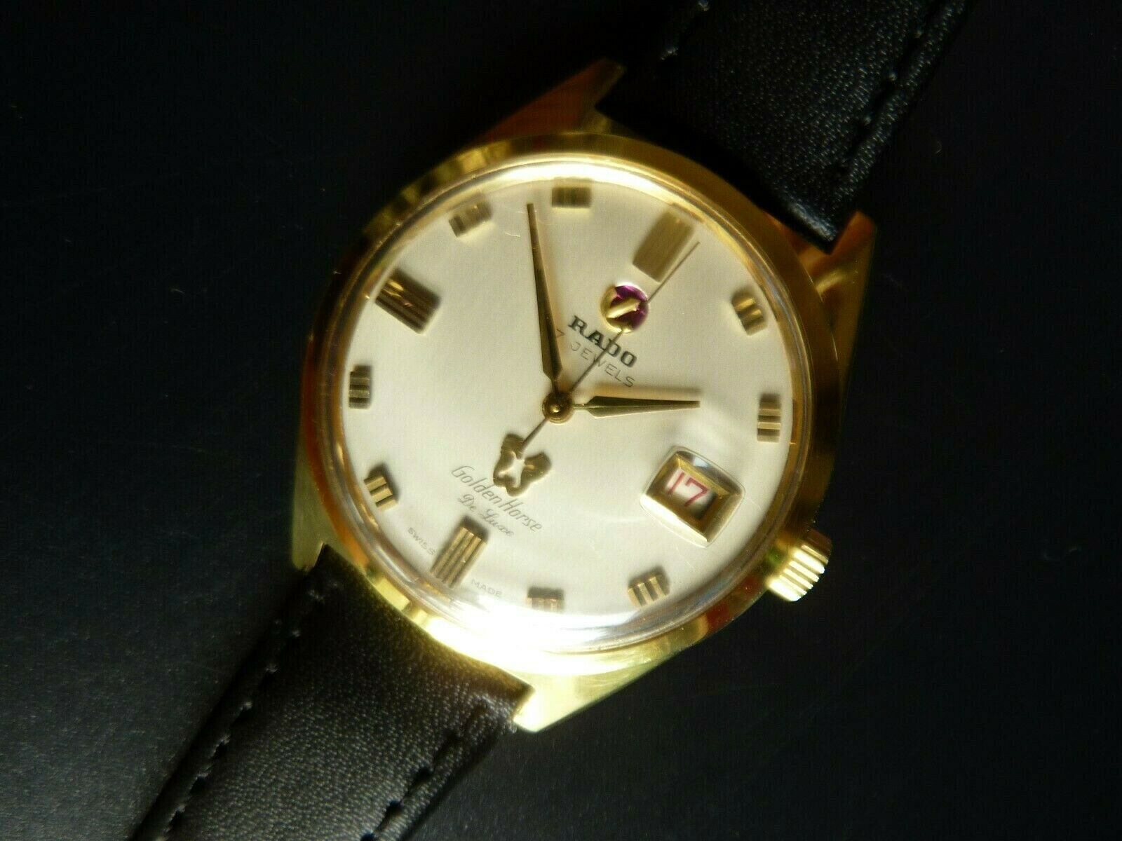 RADO GOLDEN HORSE DE LUXE 57 JEWELS WORKING GOOD WATCH WatchCharts Marketplace