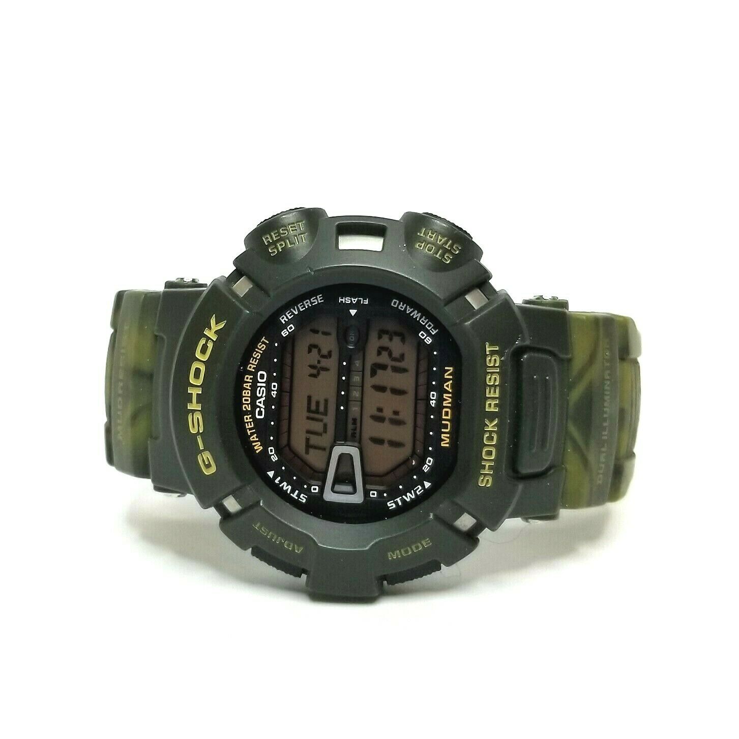 Casio Mudman Camo G-Shock G9000mc Camouflage Limited Edition Watch
