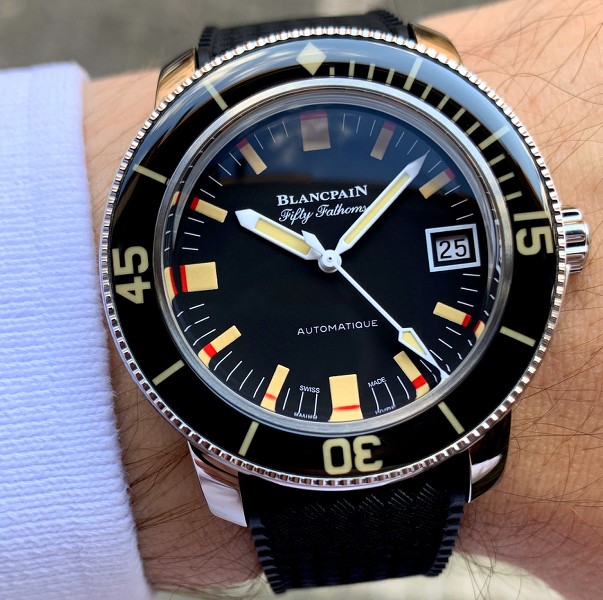 Blancpain fifty fathoms limited edition hot sale