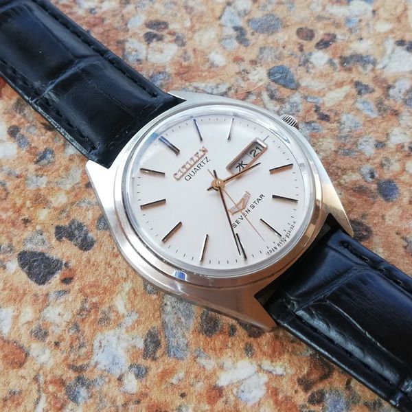 Citizen Seven Star Quartz 4-853601 Y Kanji JDM 8550 December 1978