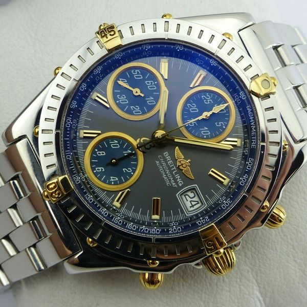 Lancetta Originale Breitling Oro 15mm – Ricambio NOS Per Chronomat E Altri Modelli