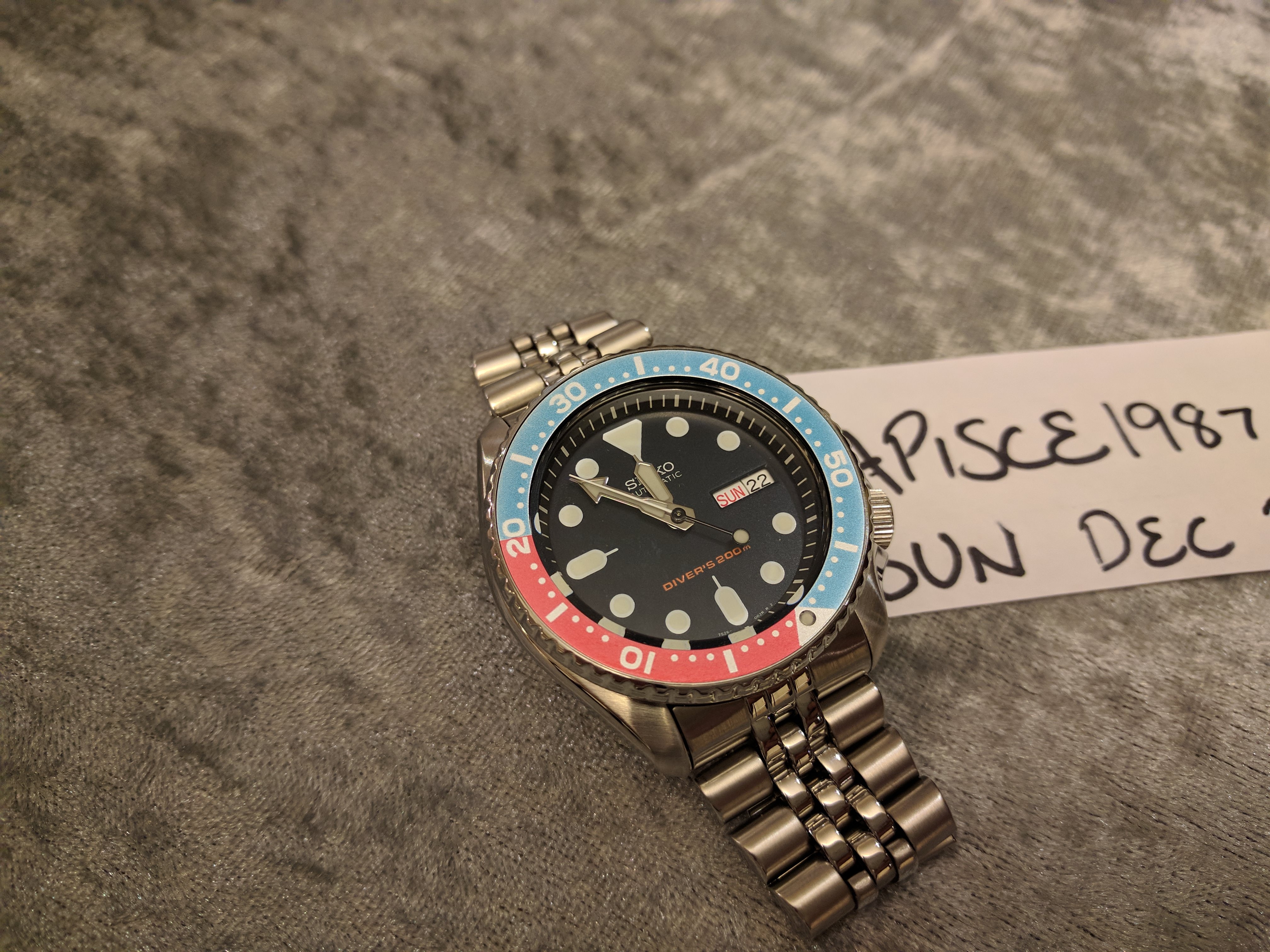 WTS] Seiko SKX009 (Faded Bezel) plus Bonus Automatic Dress Watch |  WatchCharts