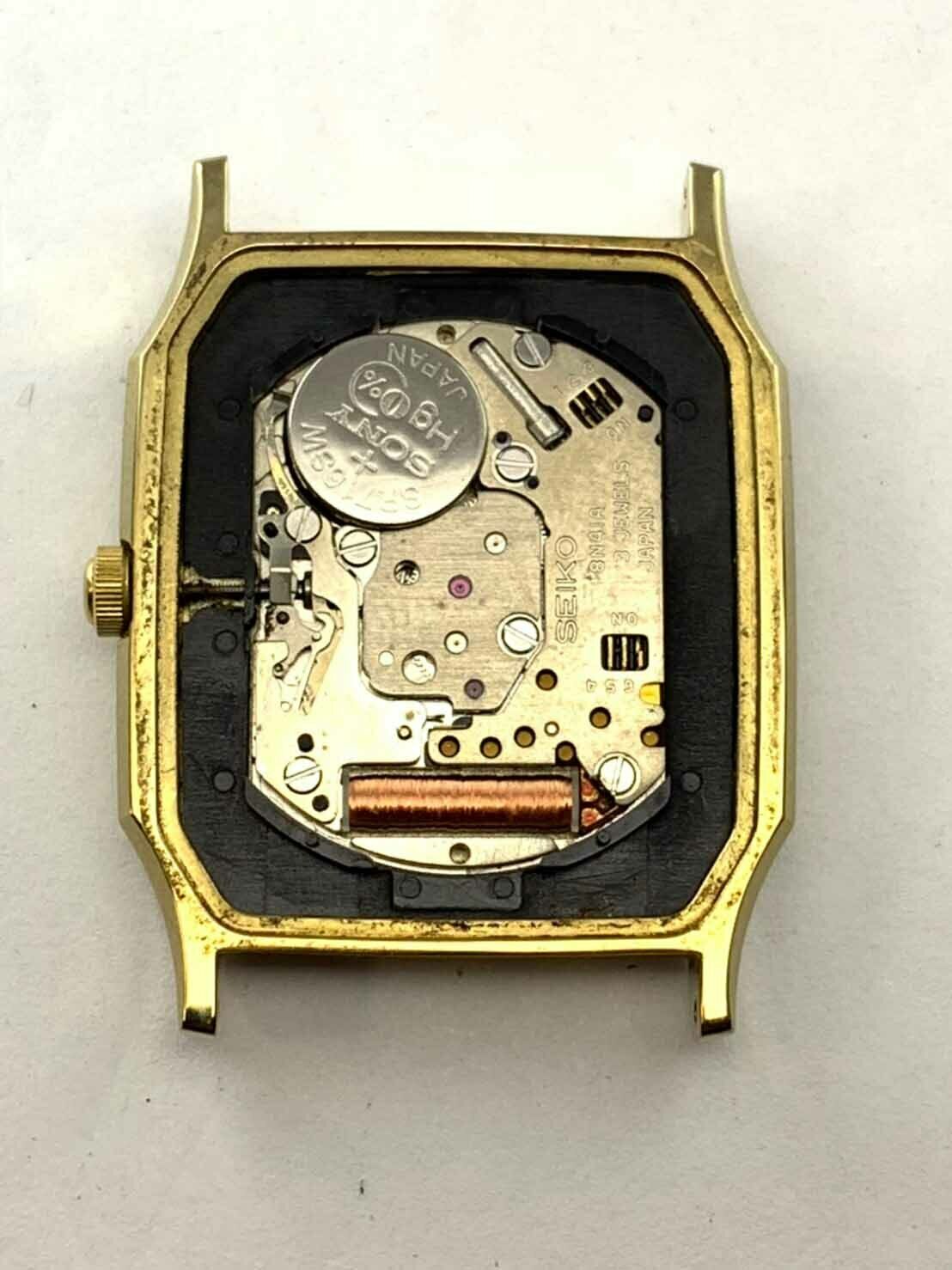 Vintage 1999 Exc+5 Seiko Spirit 8N41-5020 Tank High Standard