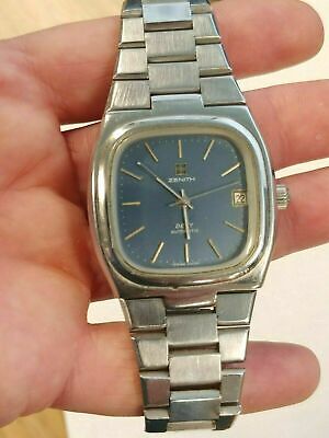 Vintage Zenith Defy CAL 2572 PC Automatic Men's Watch REF 02.0380