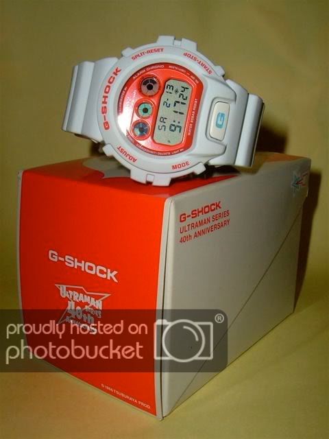 G shock discount ultraman 40th anniversary