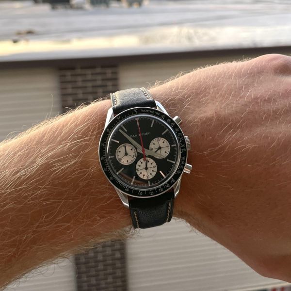 WTS] 1962 Dan Henry Racing Chronograph (Evil Panda) *Perfect