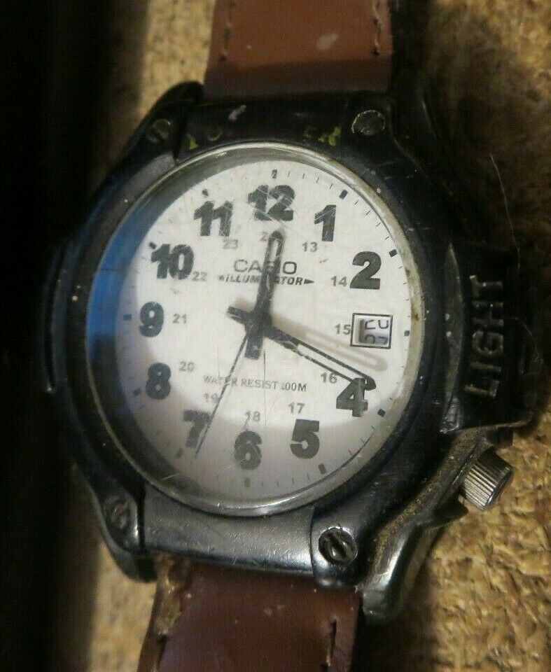 casio illuminator military time