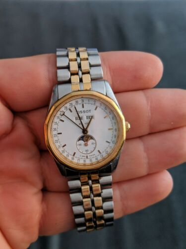 【超希少】ティソ　ムーンフェイズ　P356 456 クォーツ Tissot Moon Phase P356/456 | WatchCharts Marketplace