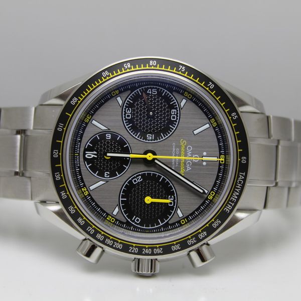 SOLD Omega Speedmaster Racing Date 326.30.40.50.06.001 40mm Co-Axial ...
