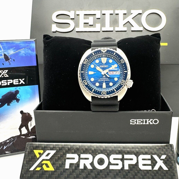 SRPE07 4R36-06Z0 200M SEIKO DIVER PROSPEX KING TURTLE MOVT JAPAN BLUE ...