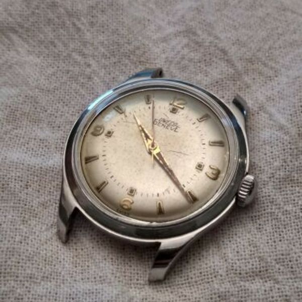 UWECO Universal Geneve Vintage Swiss Watch Parts or repair only