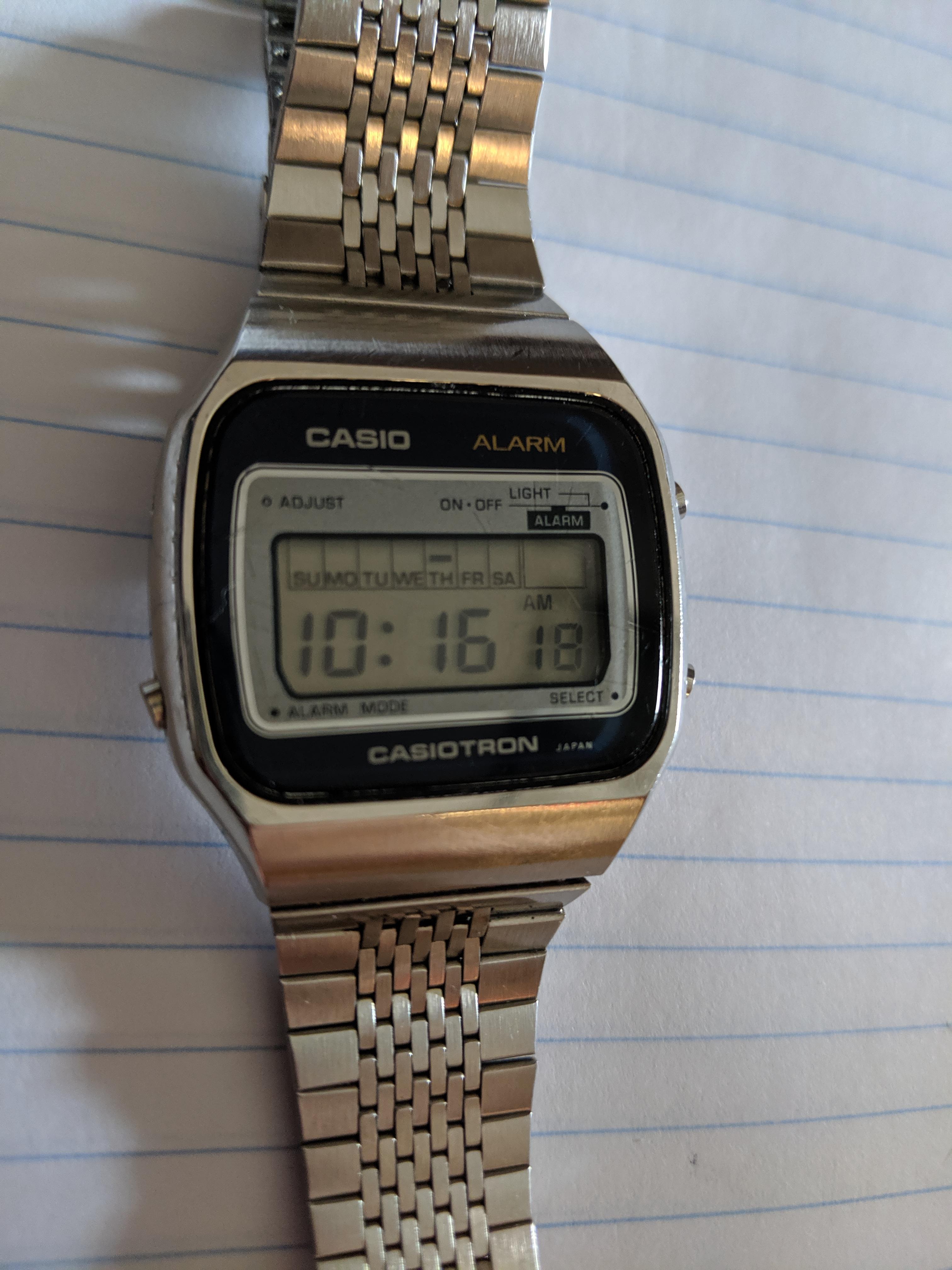 casio casiotron