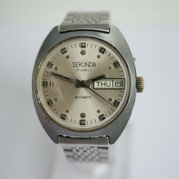 Seconda | Orologio Con Bracciale Bicolore Da Uomo | 1861