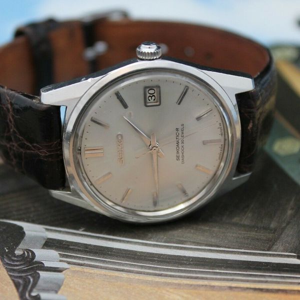 Vintage Seiko Seikomatic R 8305-8060, May 1967 30 Jewel Automatic ...