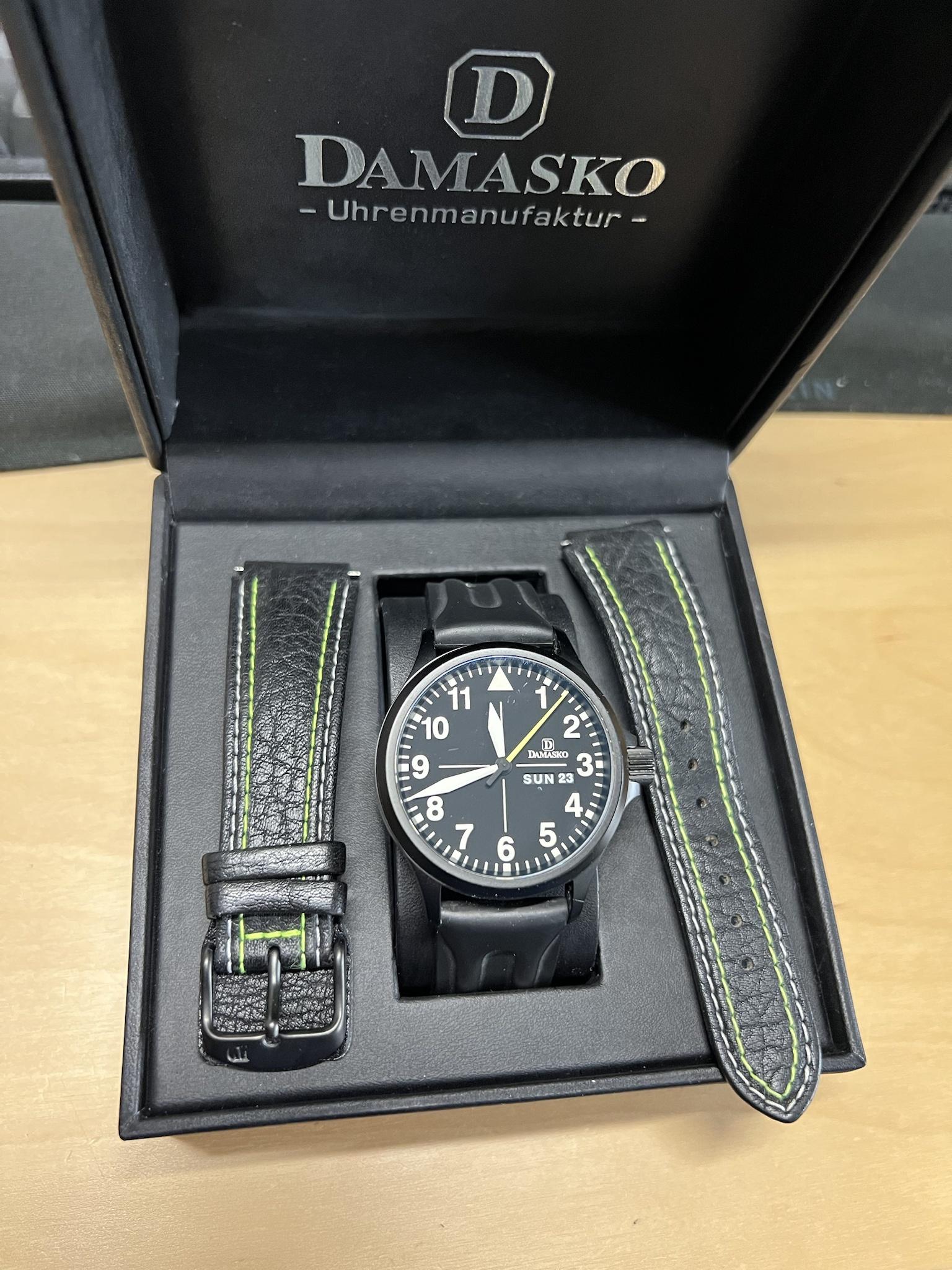 [WTS] Damasko DA36 full kit with extra bands | WatchCharts