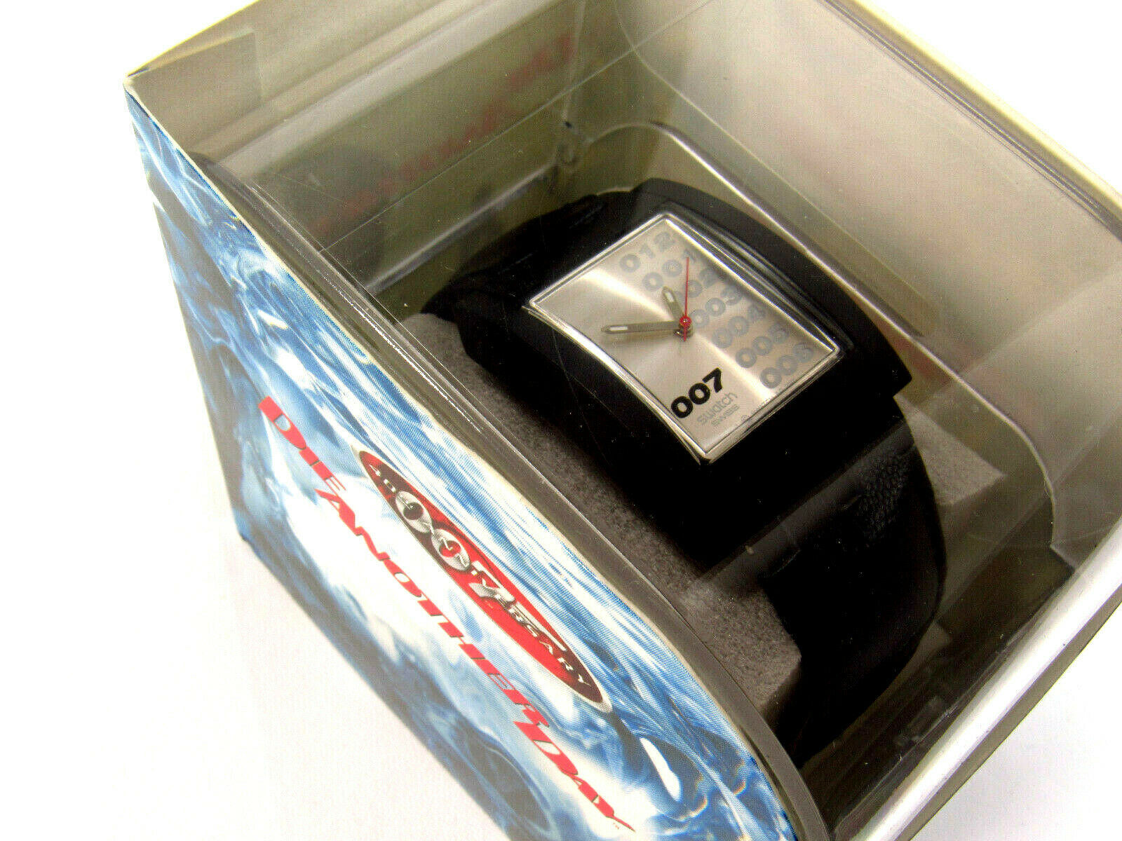 SWATCH James Bond 007 Die Another Day TurnOver Watch 40 Anniversary SUFB100  NWT | WatchCharts