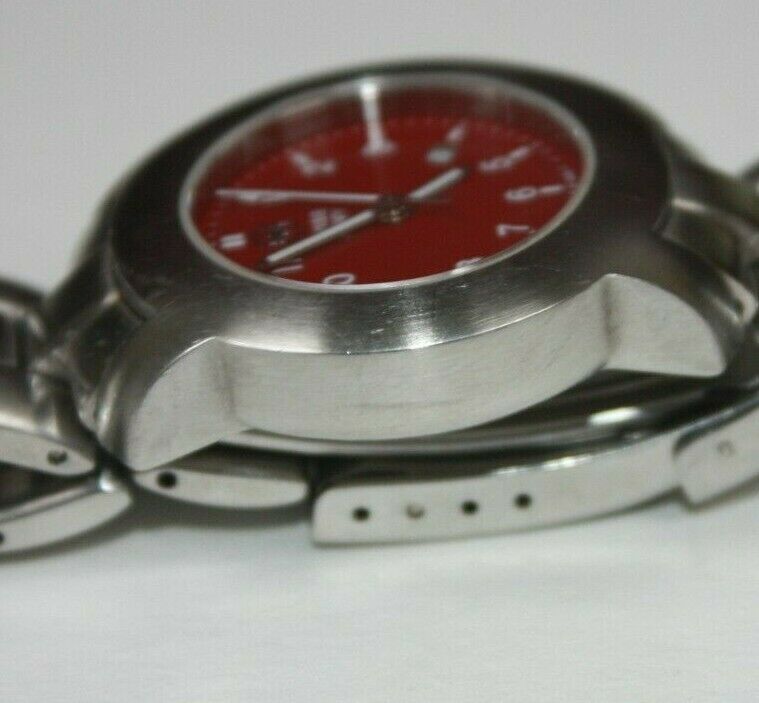 Swiss army discount cherry red watch