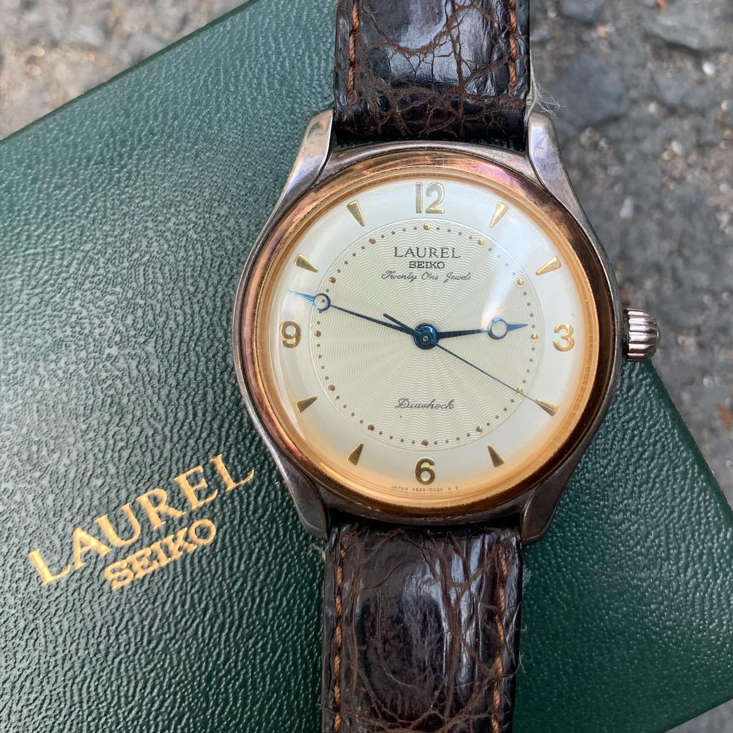 WTS] Seiko Laurel - ref 4s24 0030 - Case SV925, 18Kt gold Benzel