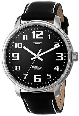 timex men's easy reader large dial watch