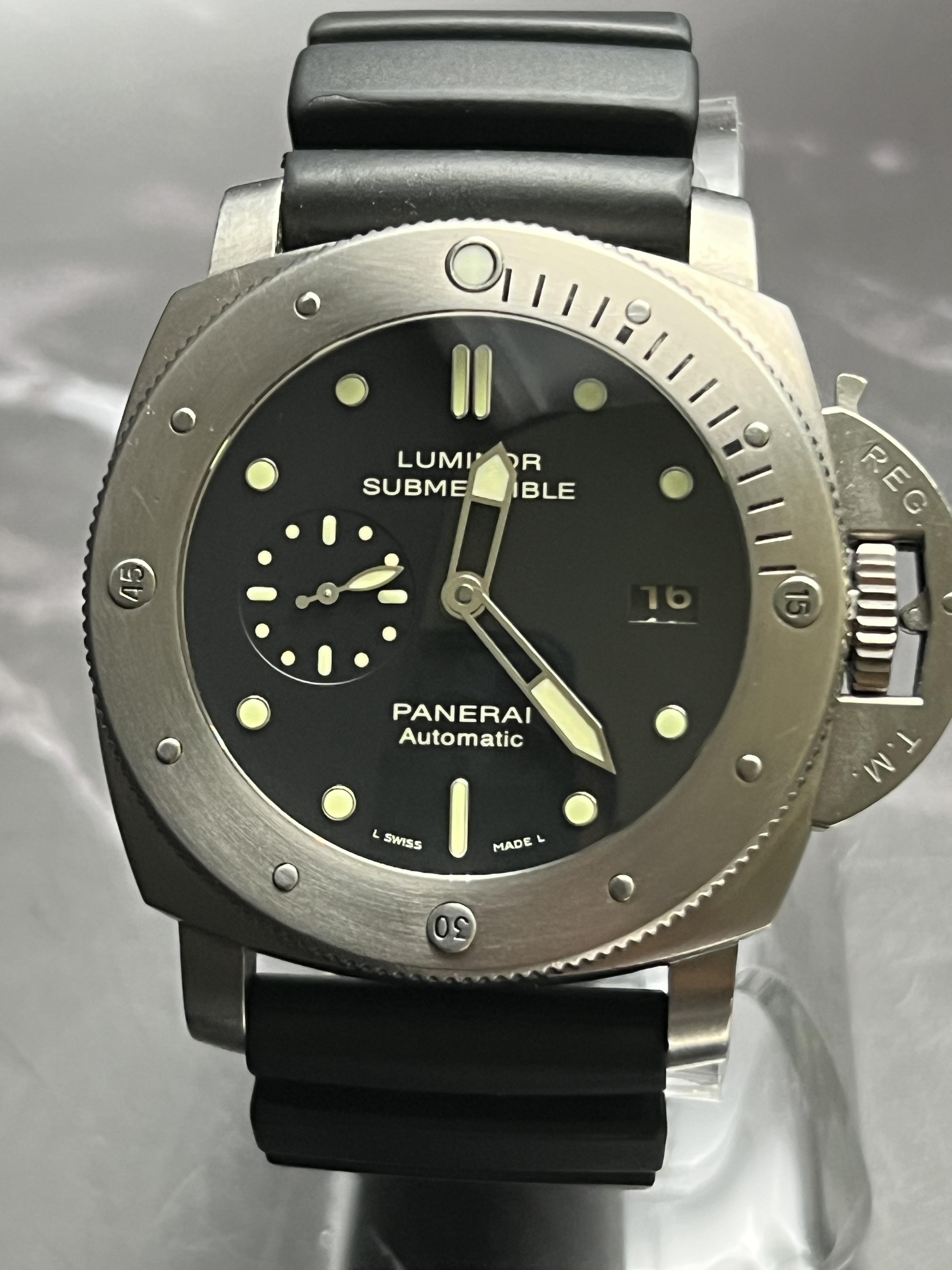 WTS Panerai Luminor Submersible 1950 3 Days 47mm Titanium FULL