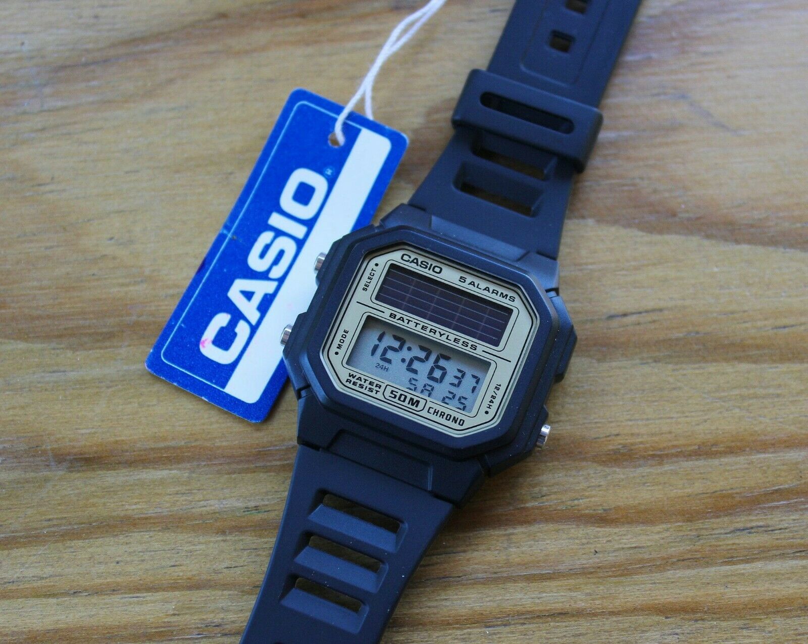 casio solar panel
