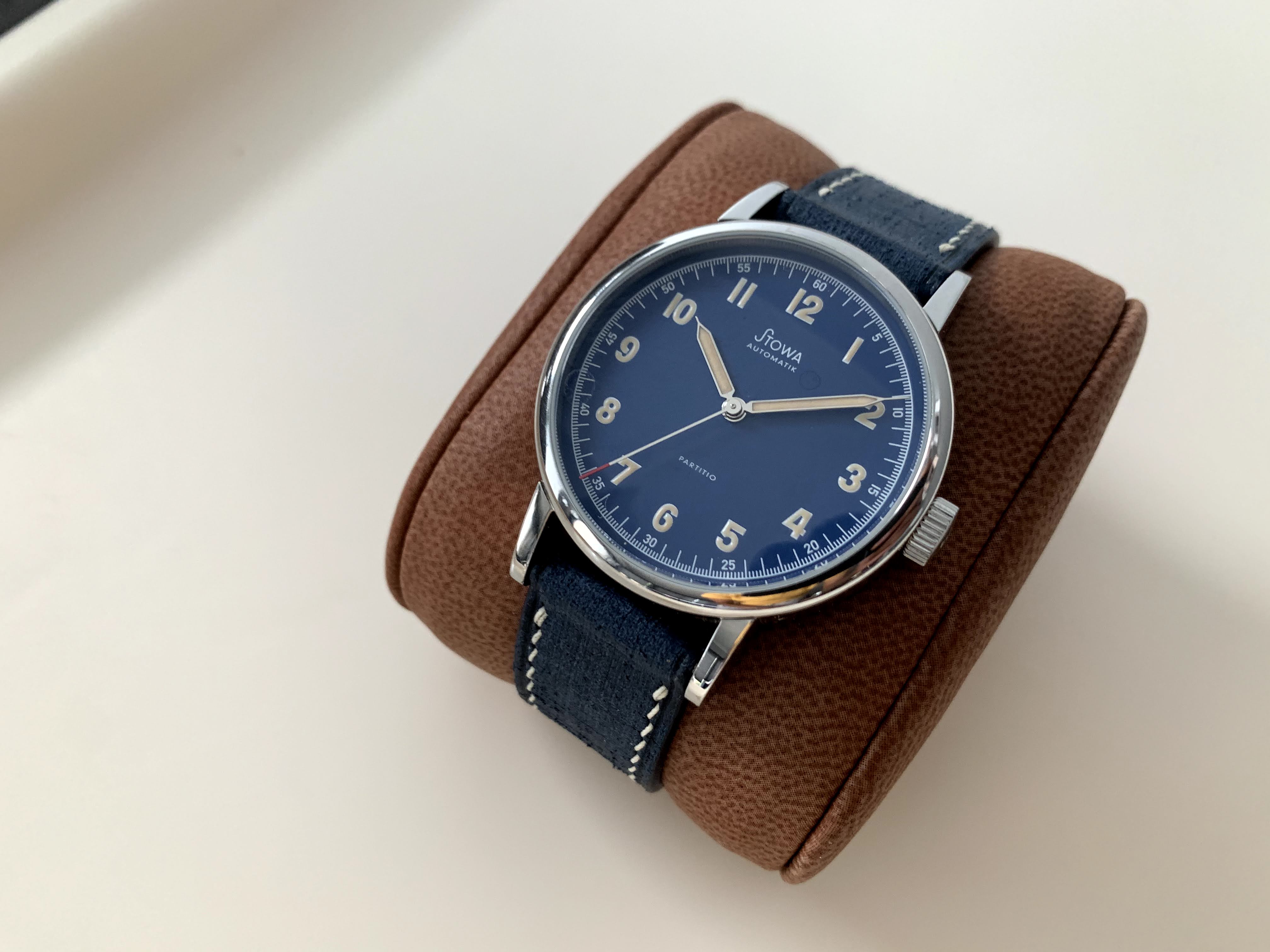 WTS Stowa Worn and Wound Partitio Blau WatchCharts Marketplace