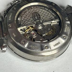 CARTIER Watch Swiss A68062 NO. 0111 Stainless Chrono Graphe For 