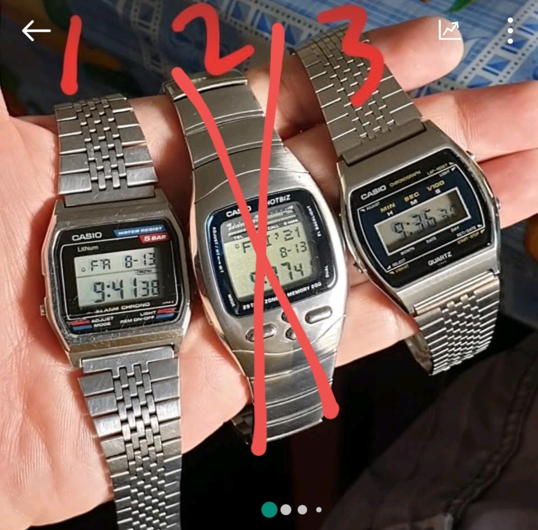 Rare digital watches shops