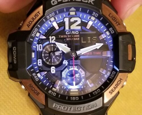 g shock casio twin sensor wr 20 bar