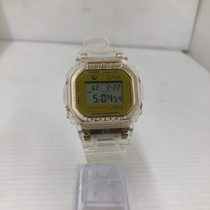 Casio G-shock DW-5035E-7JR 35th Anniversary Glacier Gold Model