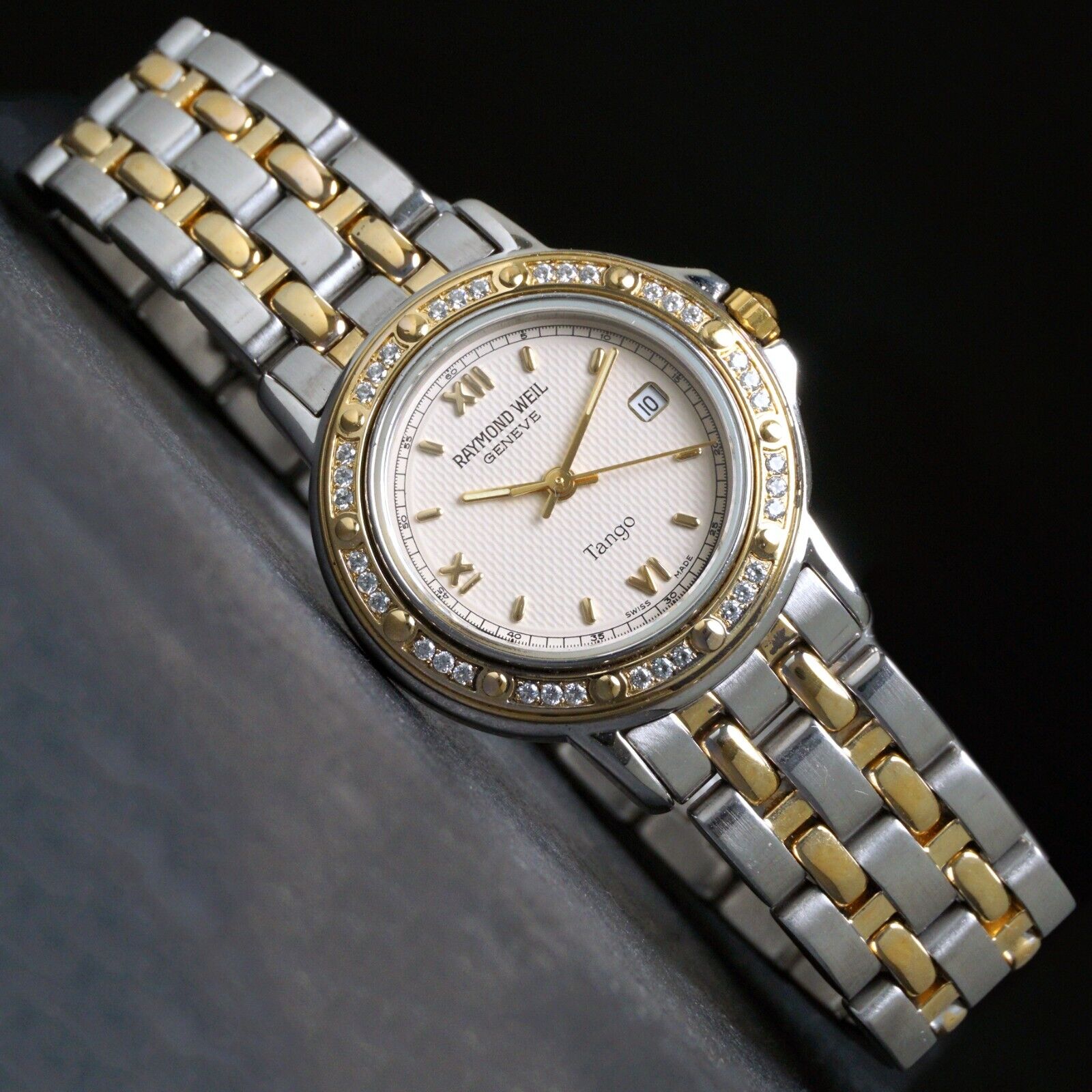 Raymond Weil Tango 5360 Two Tone Diamond Bezel Lady