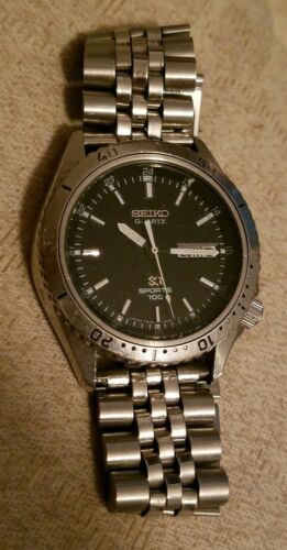 seiko quartz sports 100