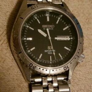 Rare Vintage Seiko 7546-6029 Sports 100 Quartz Watch! | WatchCharts