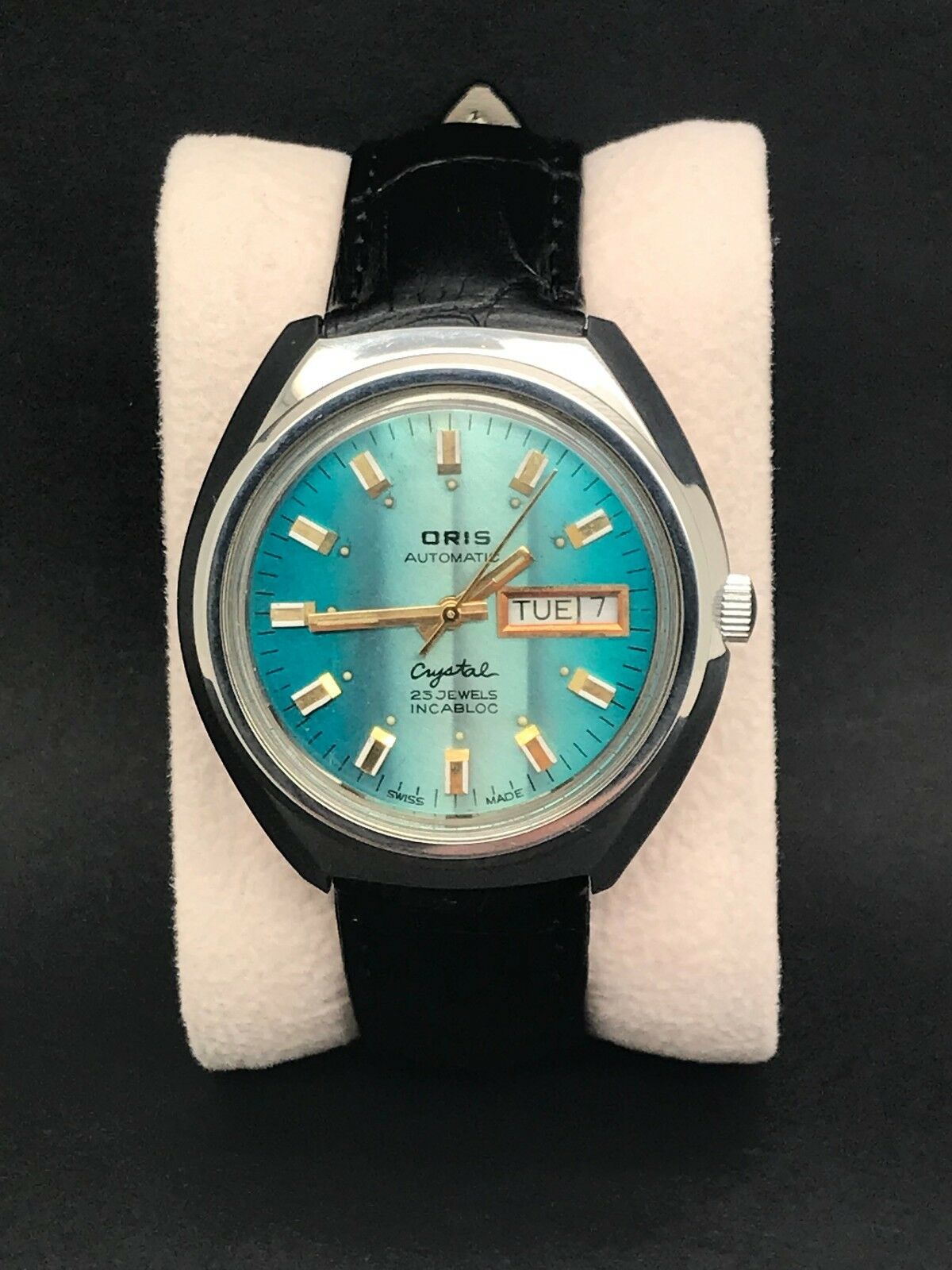 Vintage Oris 25 Jewels Incabloc Automatic Men s Watch Great