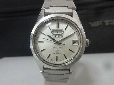 CITIZEN CRYSTAL 7 27 JEWELS DAY DATE Citizen Crystal Seven 27 jewels Automatic ACSS 2923-TA, case no