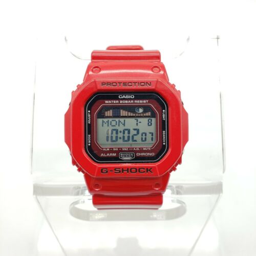 Casio G-SHOCK GLX-5600-4 GLX5600 Red (3151) G-LIDE Tide & Moon