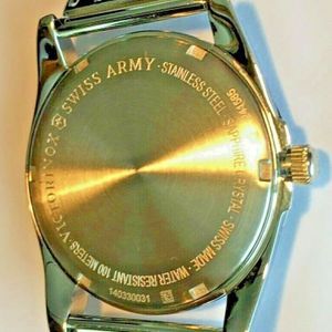 Victorinox 241585 Swiss Army Infantry Date Mesh Bracelet Strap 