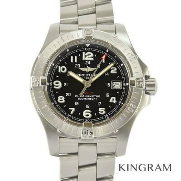 BREITLING A74380 Aeromarine Colt Exterior Finished Overhauled watch ...