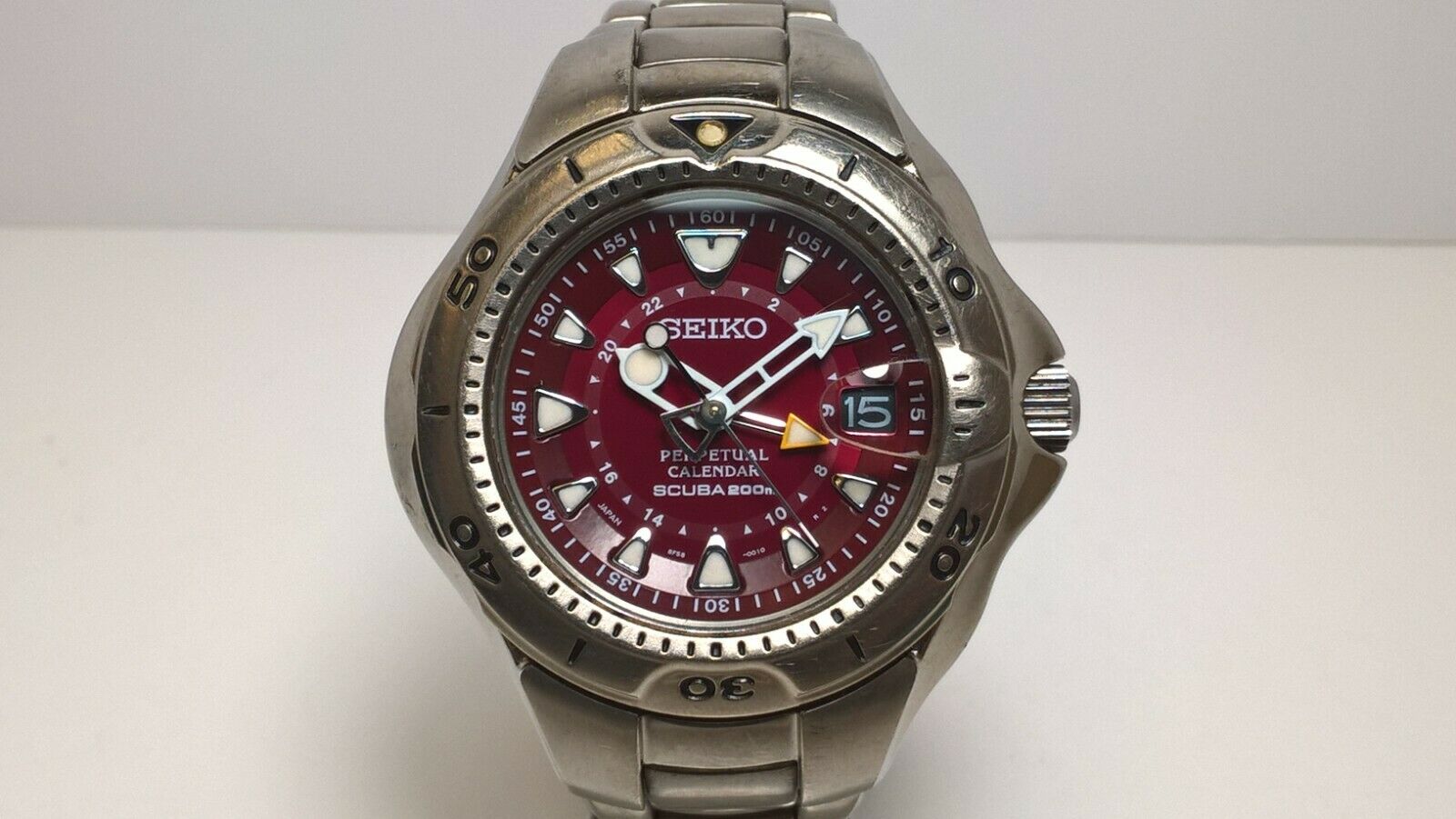 セイコー 8F58-0020 スキューバ クオーツ メンズ 腕時計