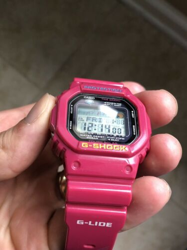 Casio G-Shock GRX-5600A Tough Solar G-LIDE Pink Watch Used But