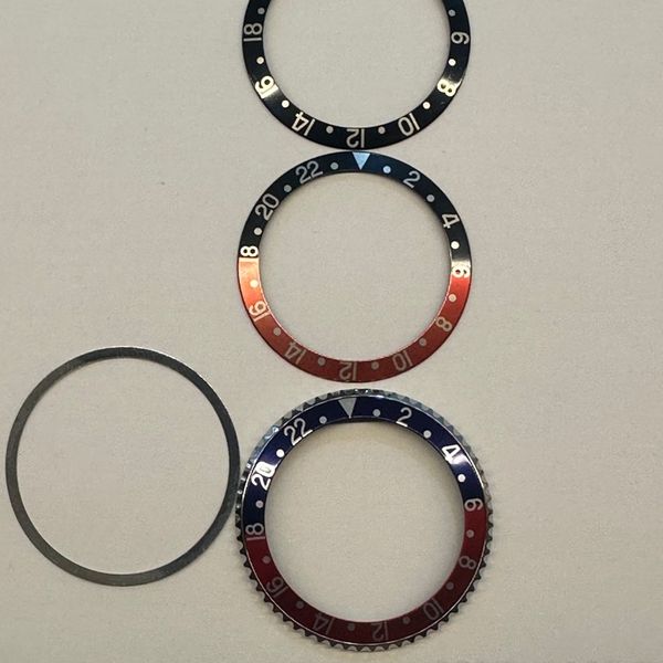 Rolex 16710 GMT Master II Bezel and Insert | WatchCharts Marketplace