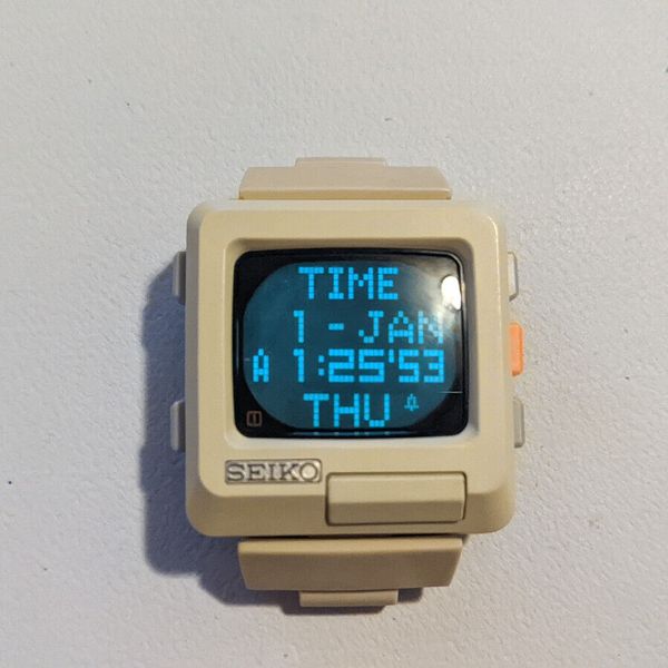 Vintage 1990's SEIKO TIMETRON Watch W853-4000 | WatchCharts Marketplace