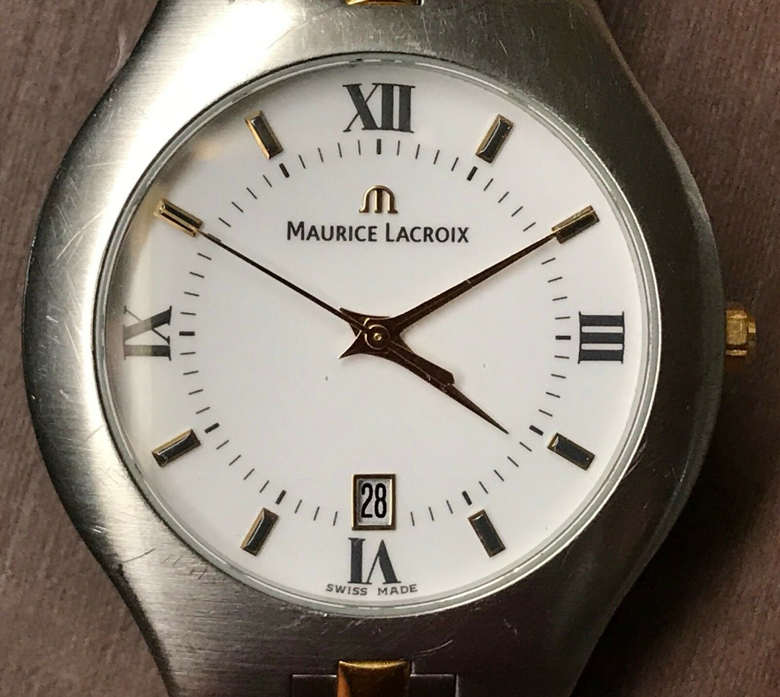 Maurice Lacroix SA1017 SY023 110 Men s Quartz Stainless Steel