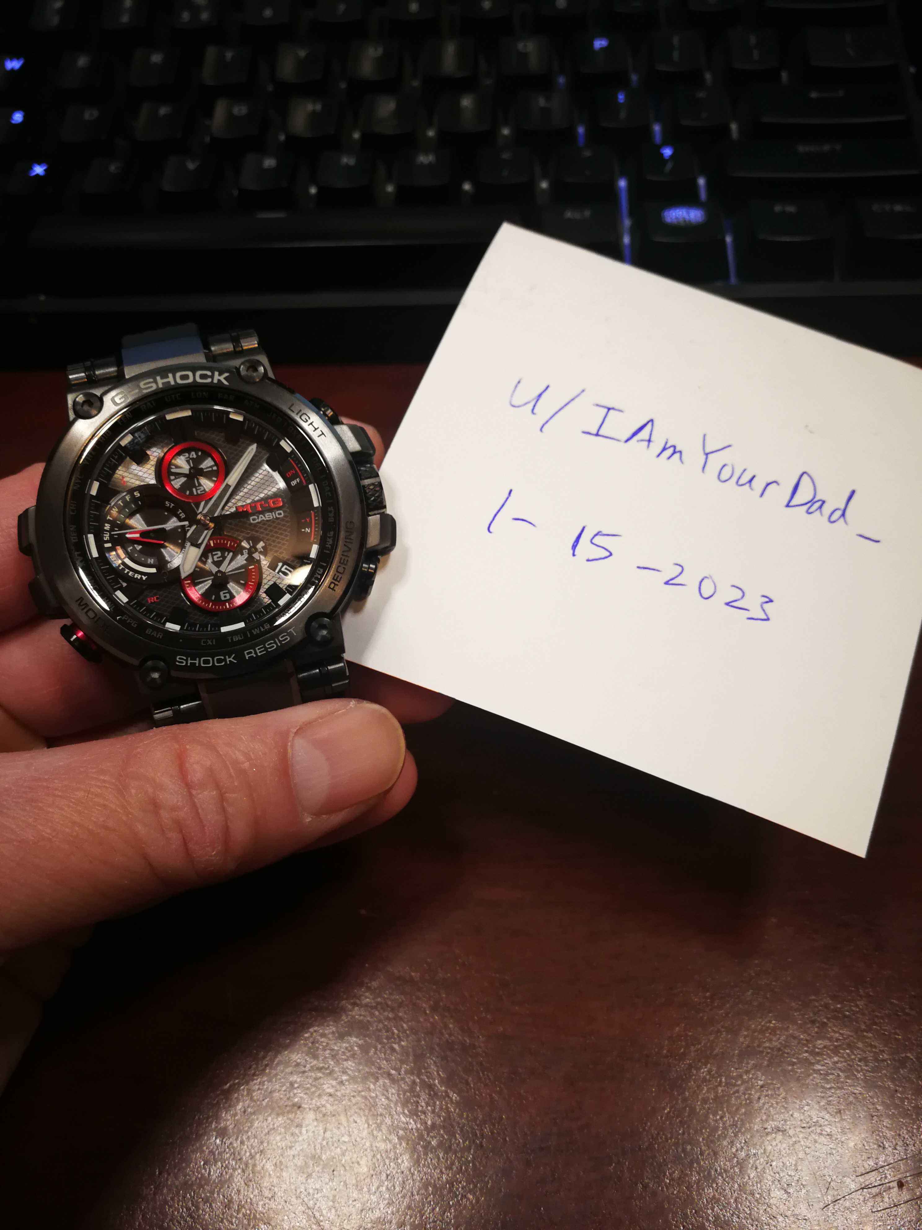 WTS] G-Shock MTG-B1000B-1A | WatchCharts