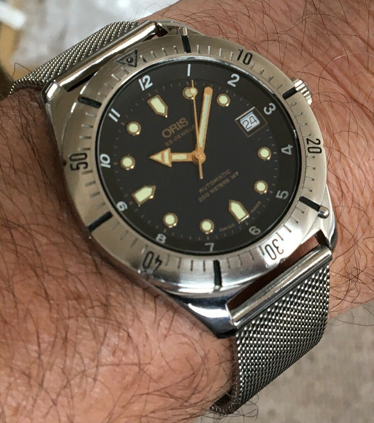 Oris B 7401 Swiss automatic diver's watch | WatchCharts Marketplace