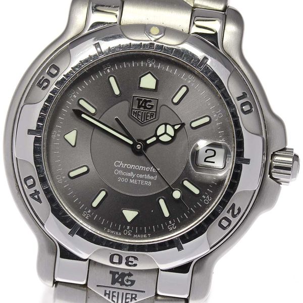 Good product ★ With warranty [TAG HEUER] TAG Heuer 6000 series Date WH5112K1 Selfwinding men's